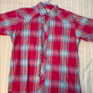 XL Cinch short sleeve western shirt
